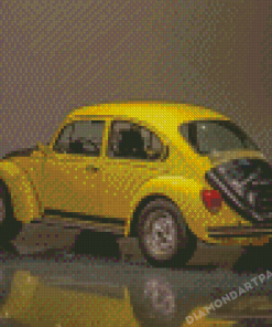 Vintage Volkswagen Beetle Diamond Paintings