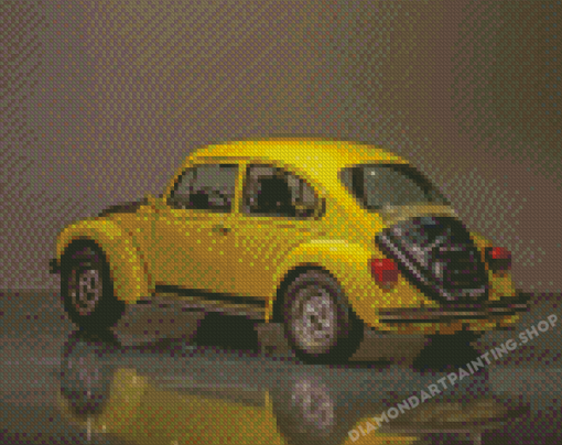 Vintage Volkswagen Beetle Diamond Paintings