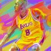 Colorful Kobe Bryant Diamond Paintings