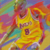 Colorful Kobe Bryant Diamond Paintings