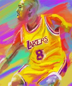 Colorful Kobe Bryant Diamond Paintings