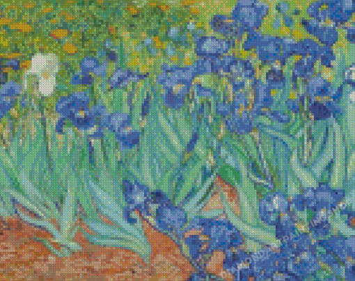 Irises Vincent Van Gogh Diamond Painting