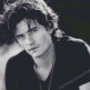 Monochrome Orlando Bloom Diamond Paintings