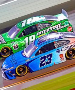 Nascar Racing Cars Diamond Painting