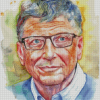 Bill Gate Diamond Paintings