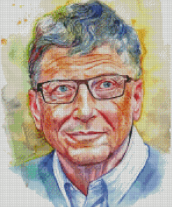 Bill Gate Diamond Paintings