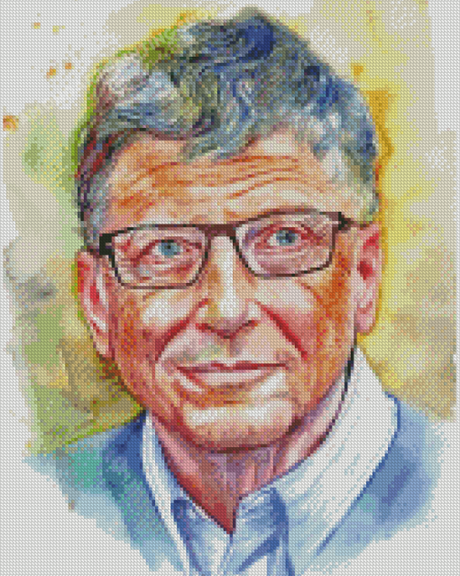 Bill Gate Diamond Paintings