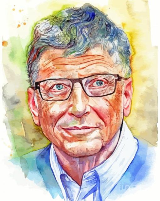 Bill Gate Diamond Paintings