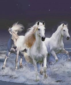 Running Horses Diamond Paintings