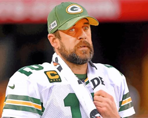 Aaron Rodgers Diamond Paintings