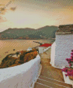 Aesthetic Skopelos Diamond Paintings