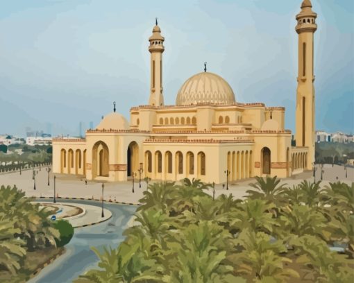 Al Fateh Grand Mosque Diamond Paintings