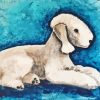 Bedlington Terrier Dog Diamond Paintings