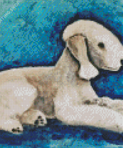 Bedlington Terrier Dog Diamond Paintings