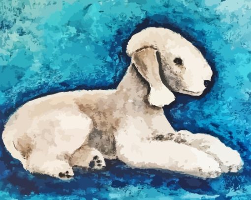 Bedlington Terrier Dog Diamond Paintings