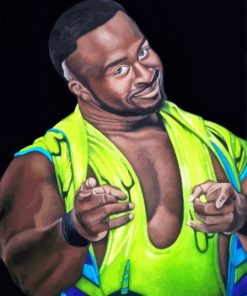 Big E Wrestler Diamond Paintings