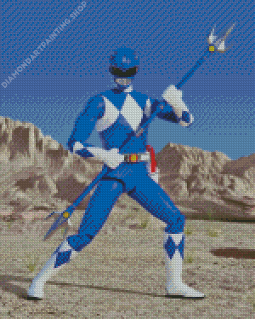 Blue Billy Cranston Diamond Paintings