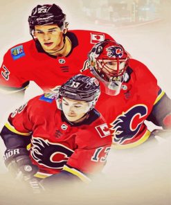 Calgary Flames Players Diamond Paintings