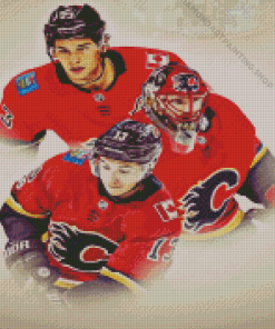 Calgary Flames Players Diamond Paintings