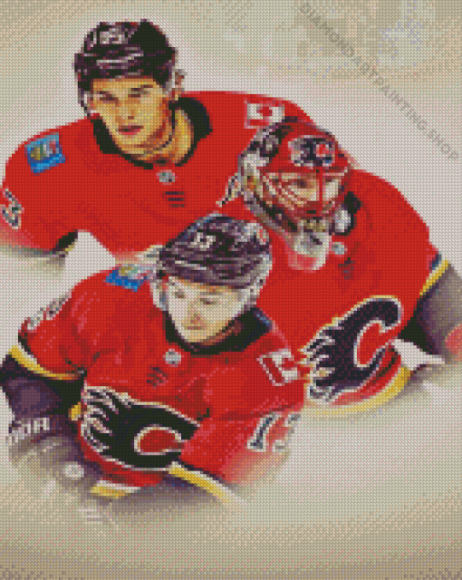 Calgary Flames Players Diamond Paintings