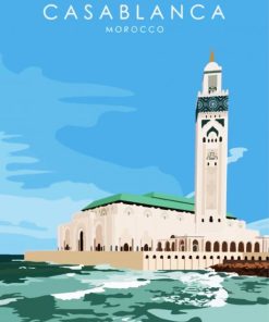 Casablanca Morocco Diamond Paintings