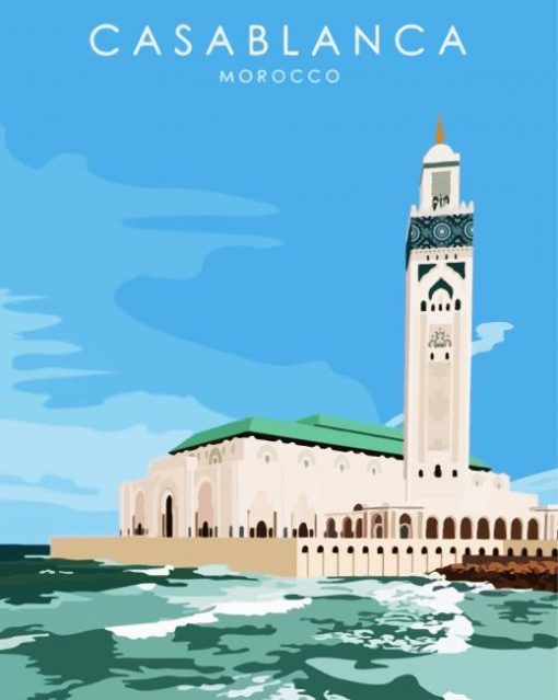 Casablanca Morocco Diamond Paintings