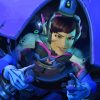 DVa Overwatch Diamond Paintings