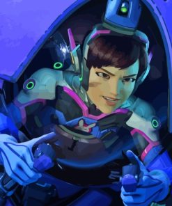 DVa Overwatch Diamond Paintings