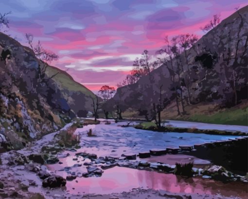 Dovedale England Diamond Paintings