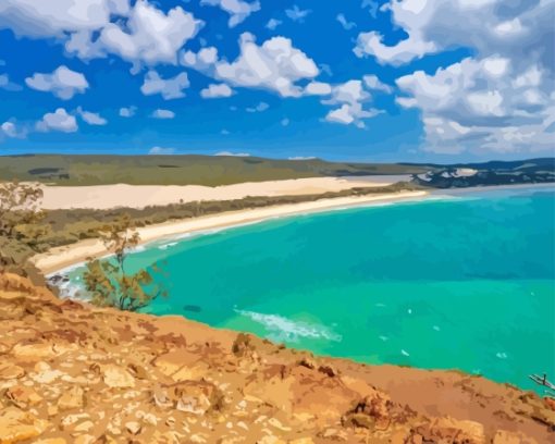 Fraser Island Landscape Diamond Paintings