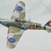 Hurricane Plane Diamond Paintings