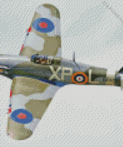 Hurricane Plane Diamond Paintings