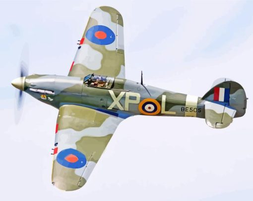 Hurricane Plane Diamond Paintings