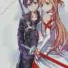 Kirito Asuna Diamond Paintings