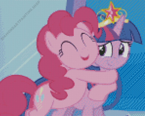 Pinkie And Sparkle Diamond Paintings