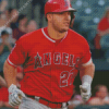 Mike Trout Player Diamond Paintings