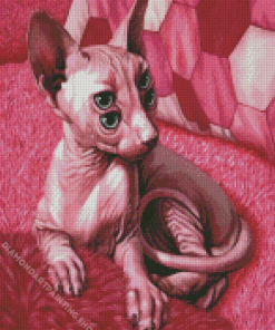 Pink Sphinx Diamond Paintings