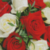 Roses Flowers Diamond Paintings