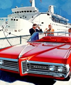 Retro 1969 Pontiac Diamond Paintings