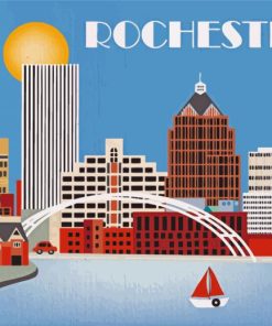 Rochester Poster Diamond Paintings