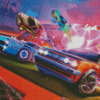 Rocket League Cars Diamond Paintings