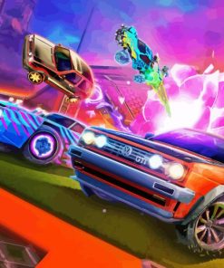 Rocket League Cars Diamond Paintings