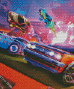 Rocket League Cars Diamond Paintings