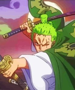 Roronoa Zoro Anime Diamond Paintings