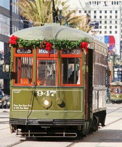 St Charles Streetcar Diamond Paintings