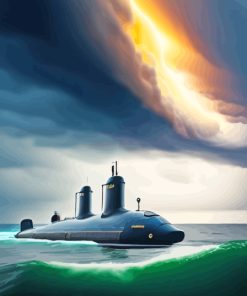 Submarine Diamond Paintings