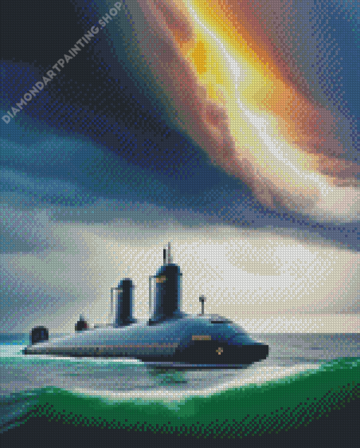 Submarine Diamond Paintings