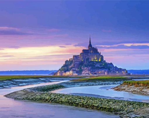 Mont Saint Michel Diamond Paintings