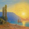 Sunset Over Yalta Diamond Paintings