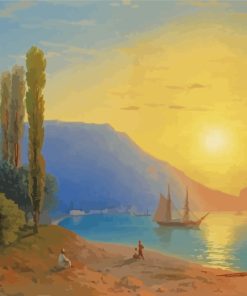 Sunset Over Yalta Diamond Paintings